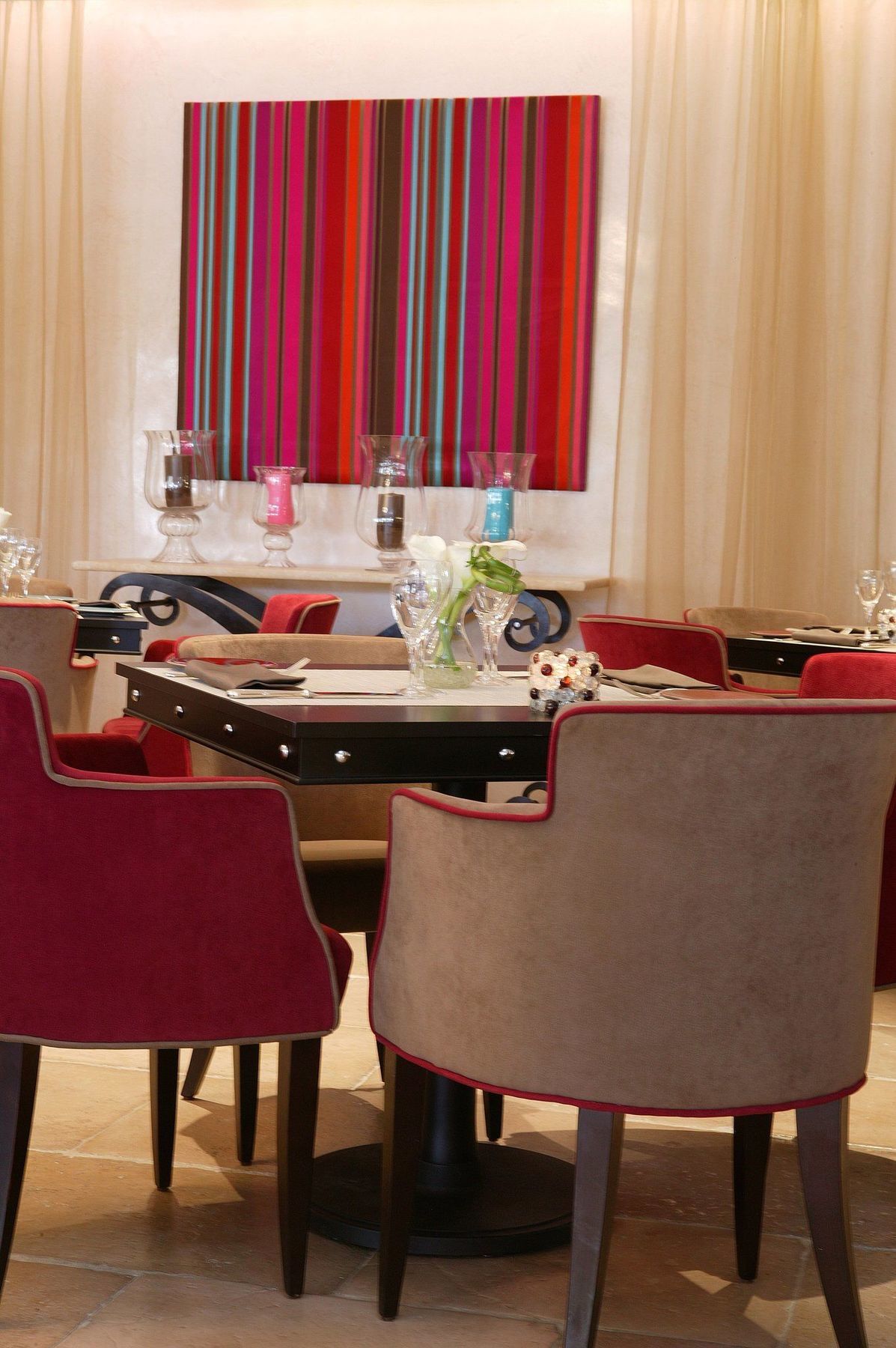 Hotel Byblos Saint Tropez Restoran foto