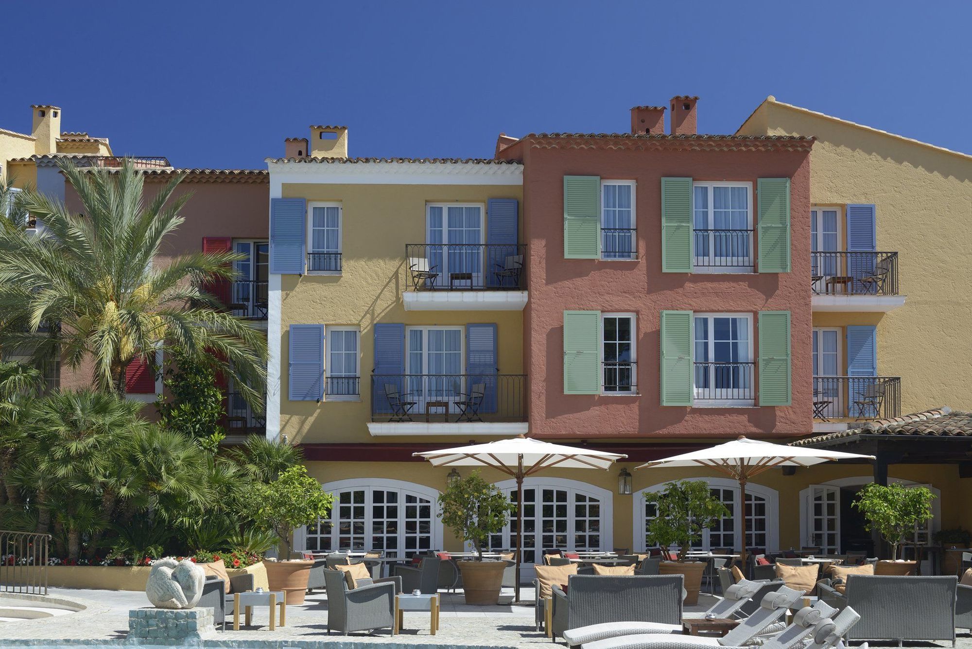 Hotel Byblos Saint Tropez Restoran foto