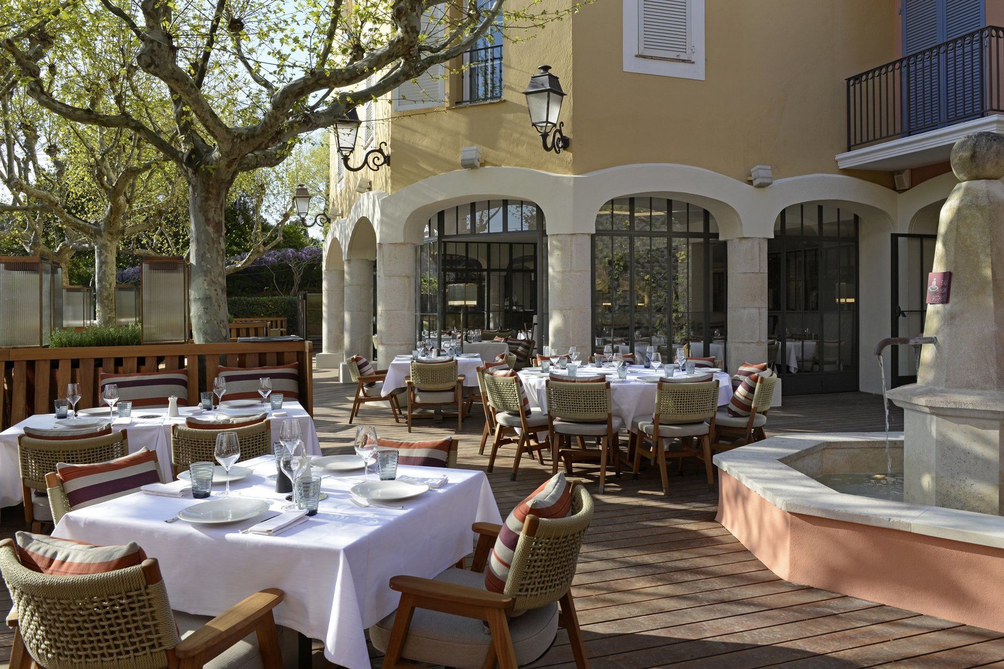 Hotel Byblos Saint Tropez Restoran foto